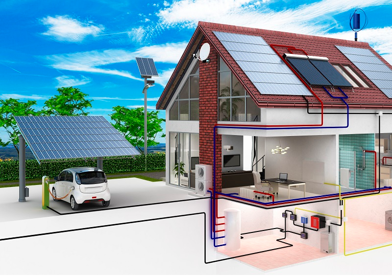 Aplicaciones de la aerotermia con placas solares